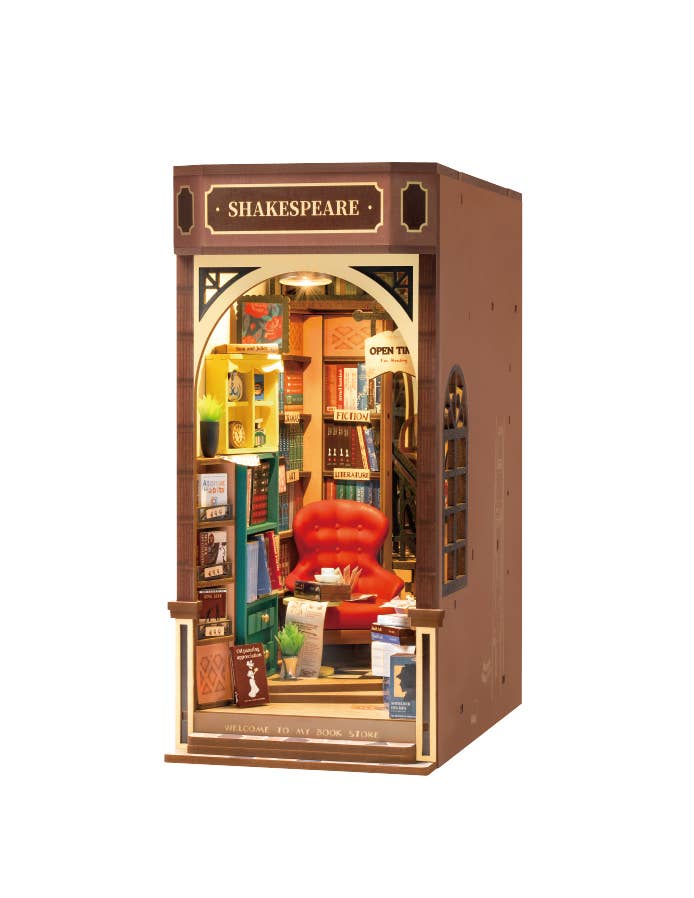 Shakespeare Bookstore DIY Book Nook Kit