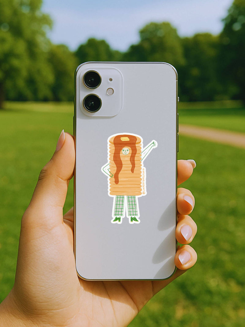 Sammy Shortstack Pancake Sticker