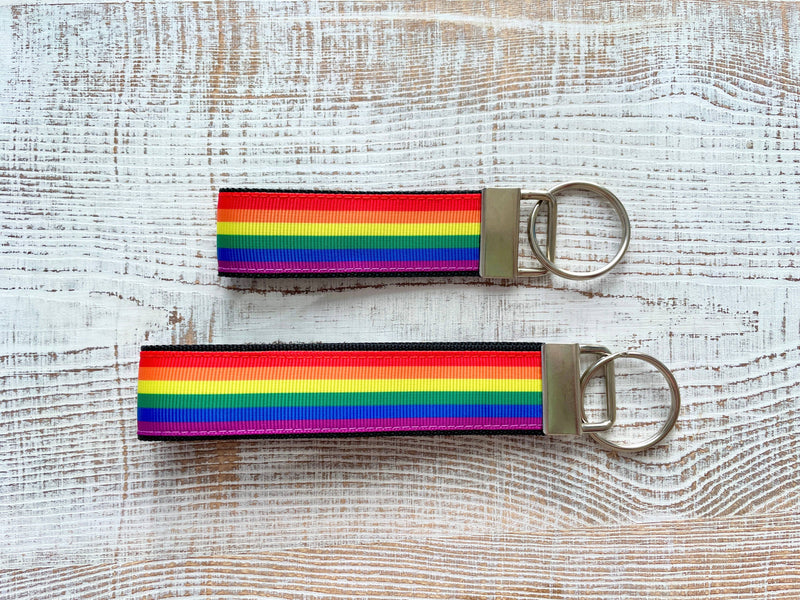 Rainbow Pride Keychain/Wristlet