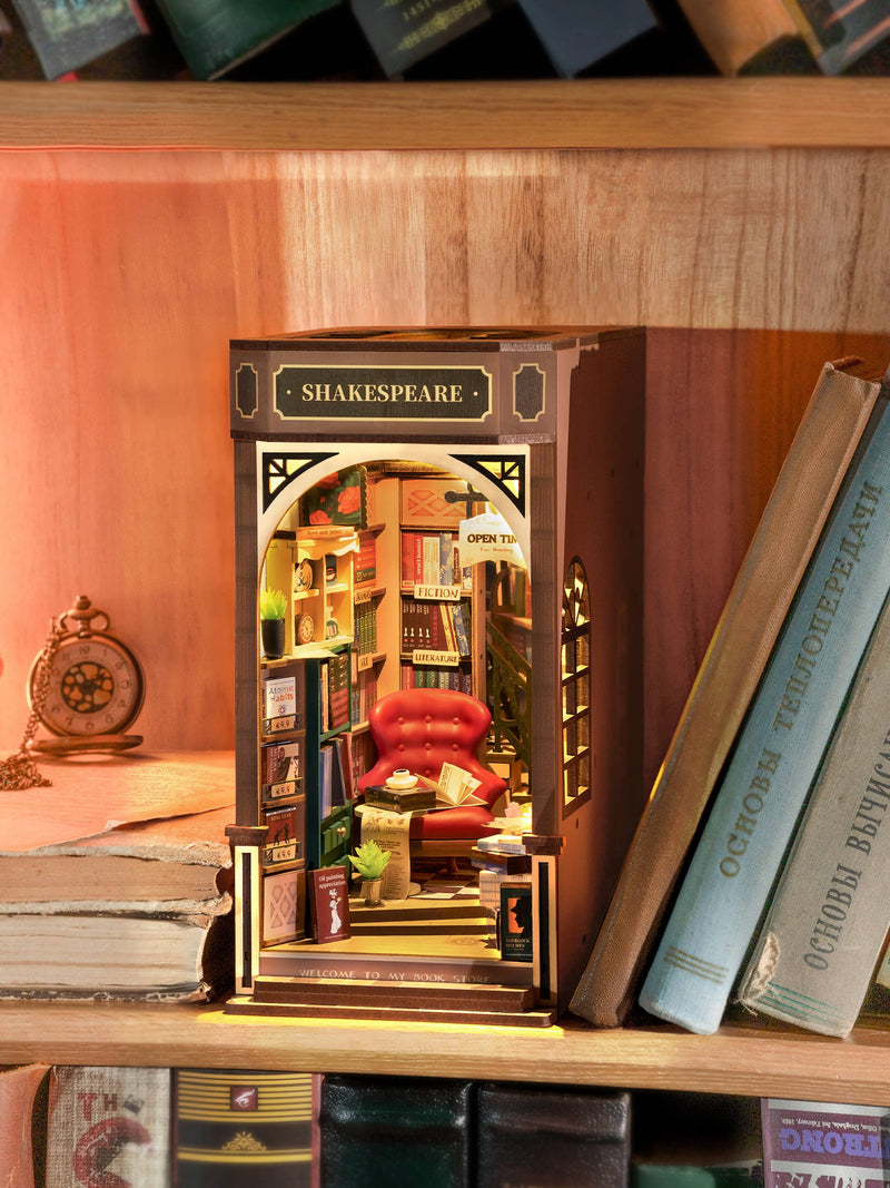 Shakespeare Bookstore DIY Book Nook Kit