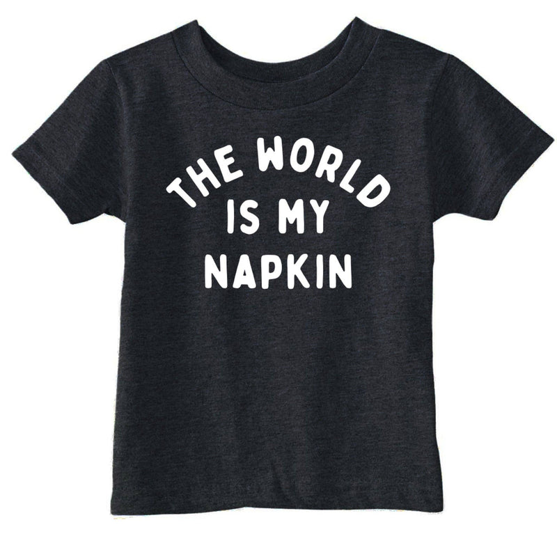 The World Is My Napkin Toddler Tee