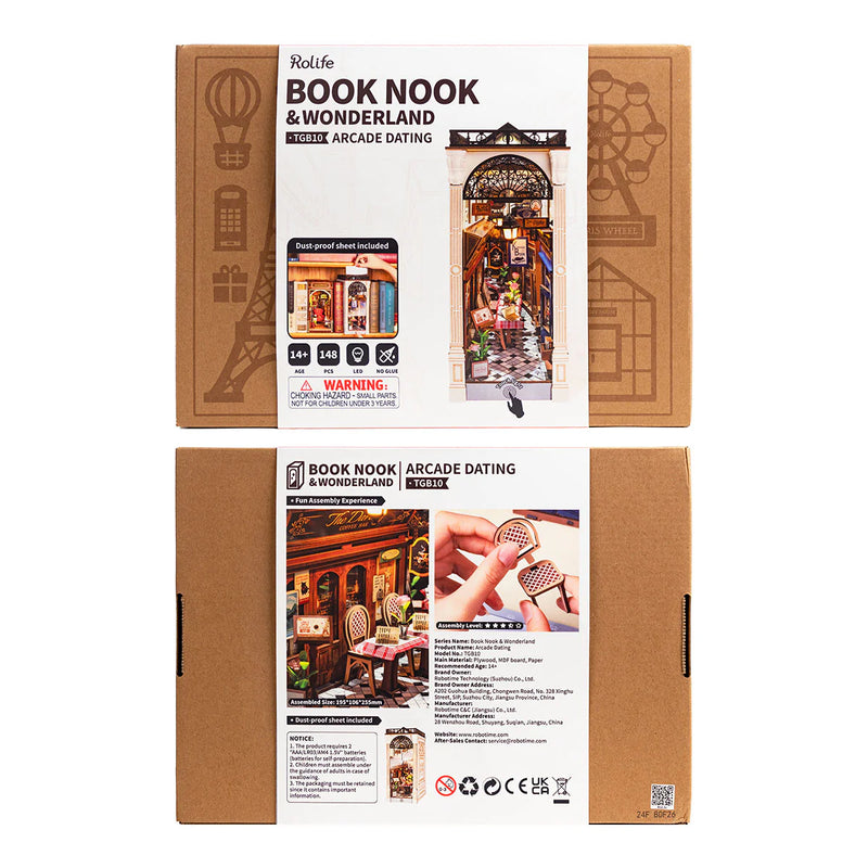 Arcade Date DIY Book Nook Kit