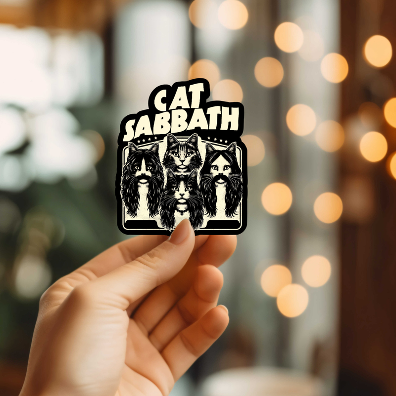 Cat Sabbath Sticker
