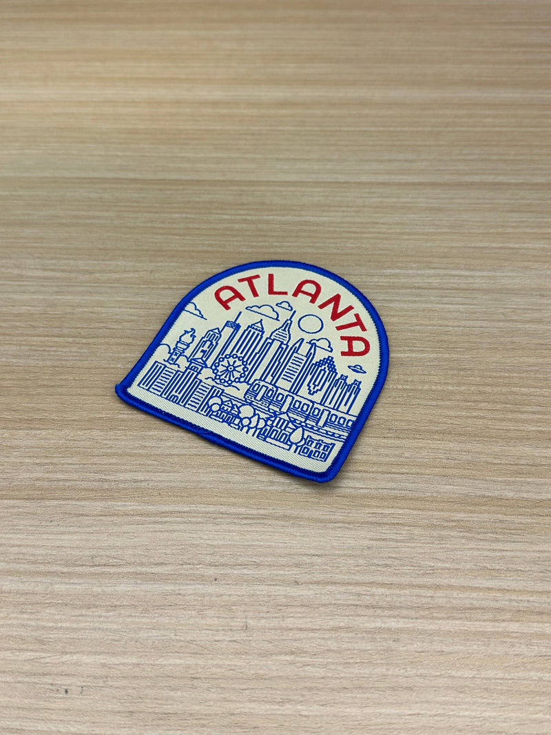Atlanta City Skyline Patch