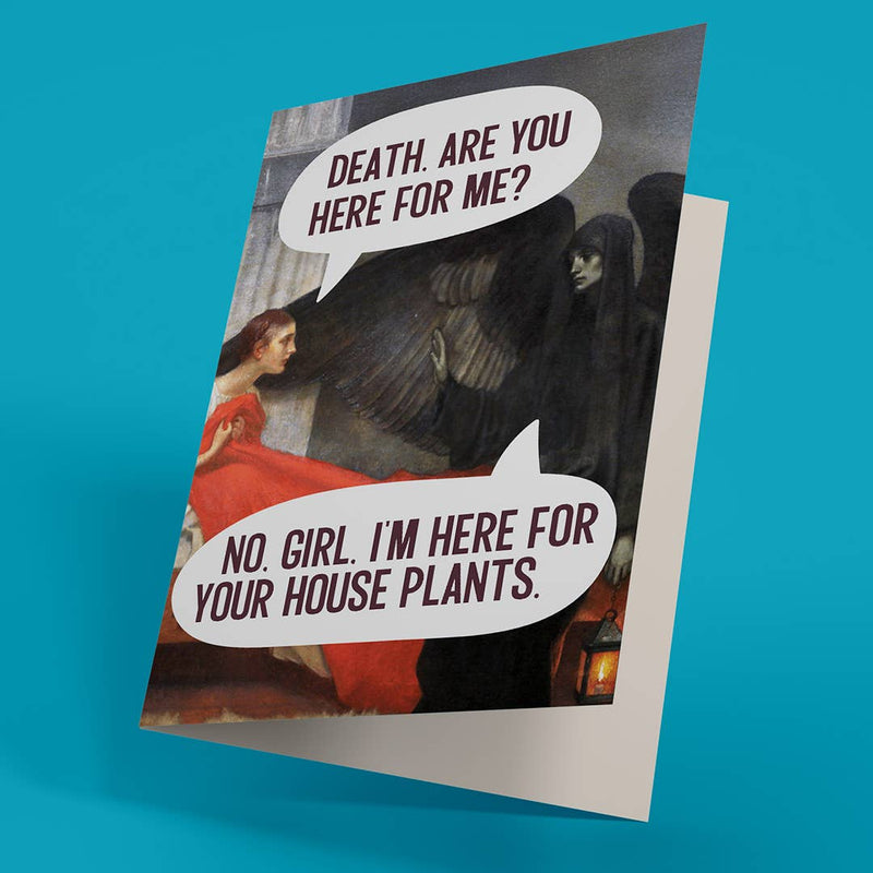 Congrats on Escaping Death Birthday Card