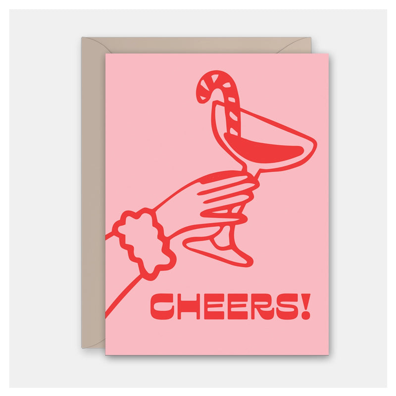 Cocktail Cheers Holiday Card