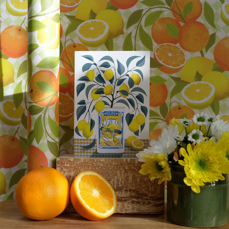 Citrus Gift Wrap