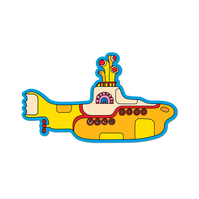 The Beatles Yellow Submarine Sticker