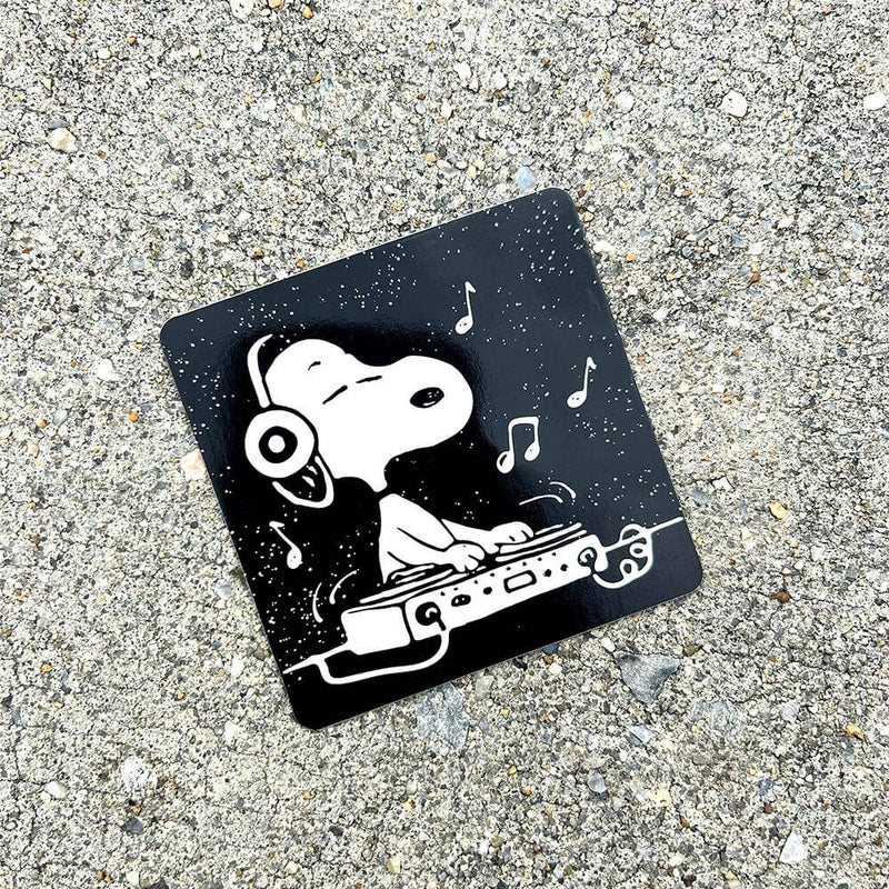 DJ Snoopy Sticker