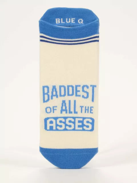 Baddest of Asses Sneaker Socks