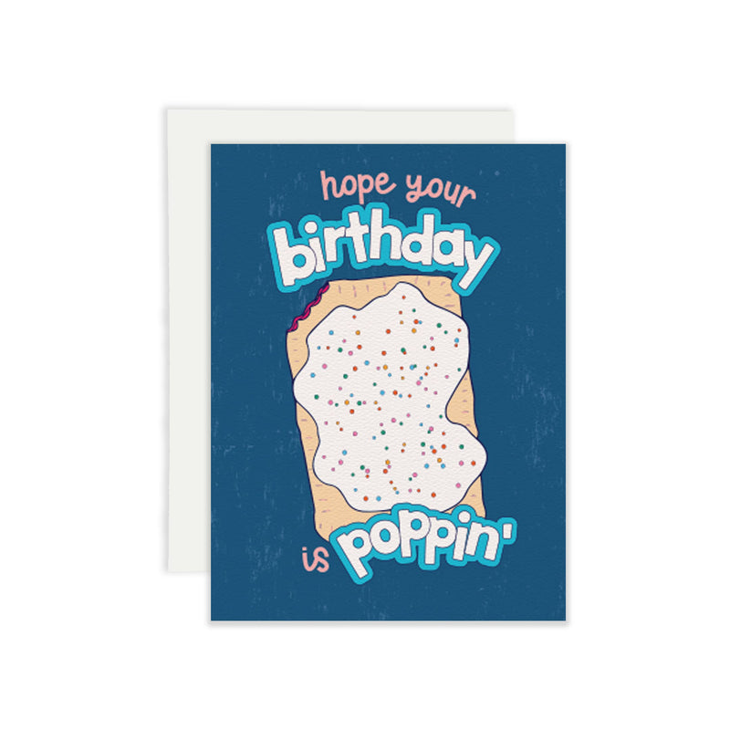 Poppin Birthday Pop Tart Card