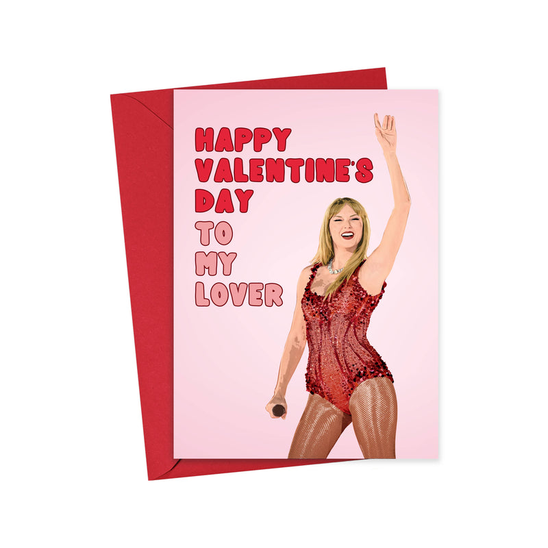 To My Lover Taylor Swift Valentine&