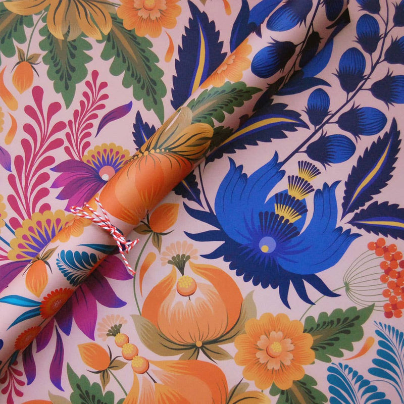 Petrykivka Folk Art Gift Wrap