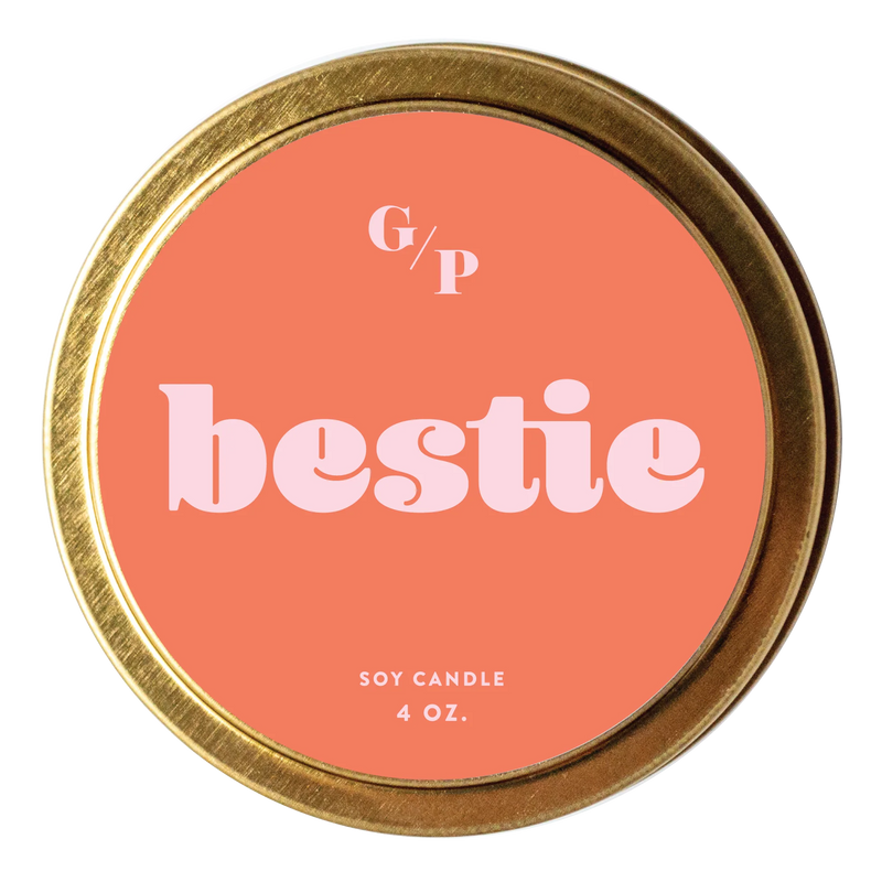 Bestie 4oz. Candle Tin