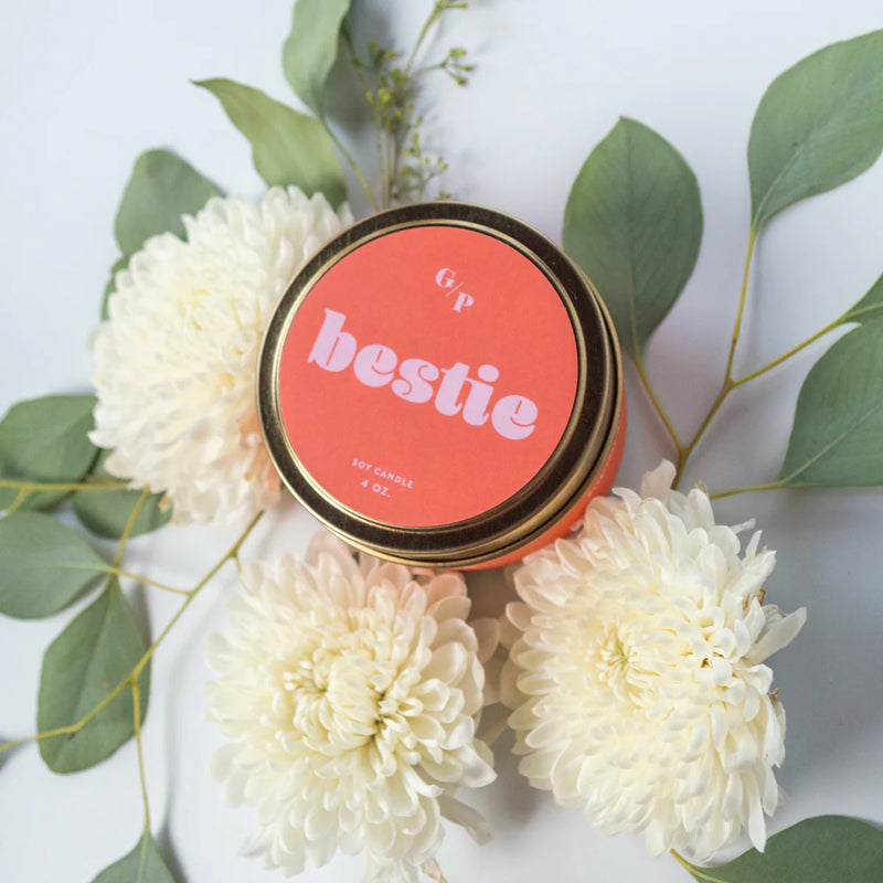 Bestie 4oz. Candle Tin