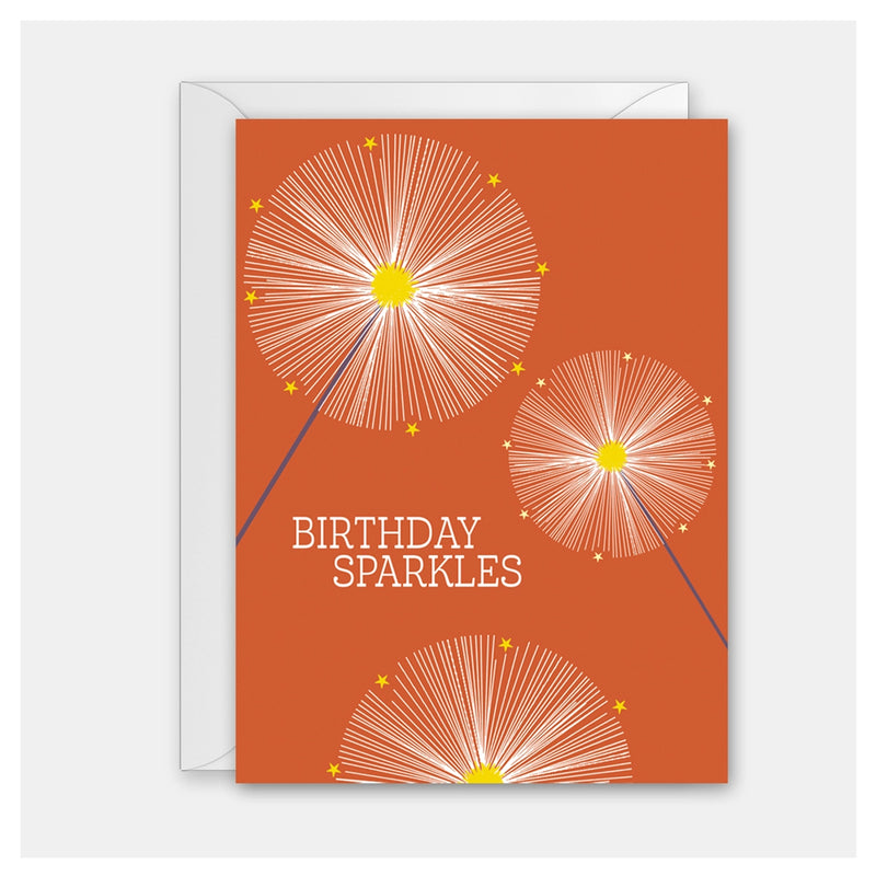 Birthday Sparkles Birthday Card