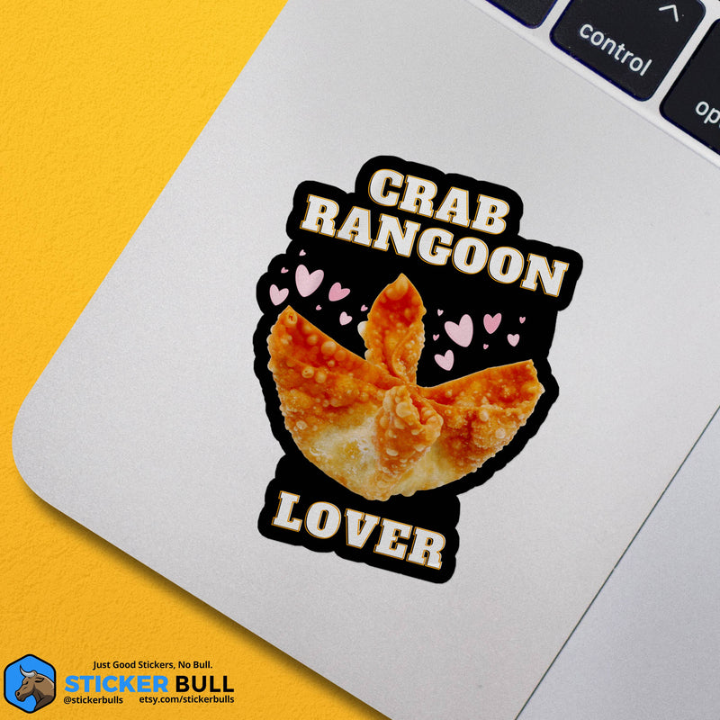 Crab Rangoon Lover Sticker