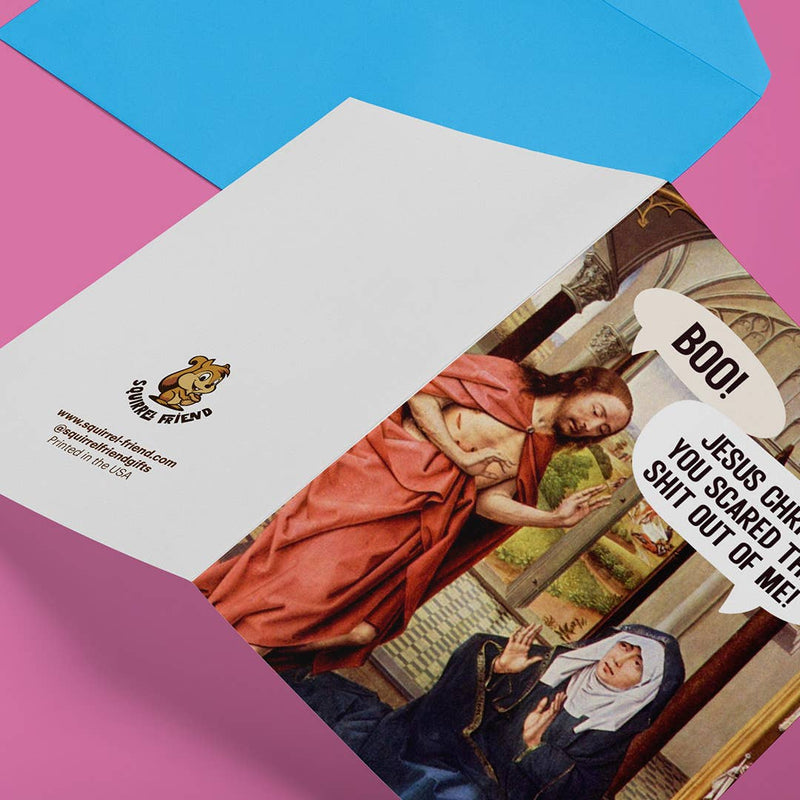 Jesus (S)cares Easter Card
