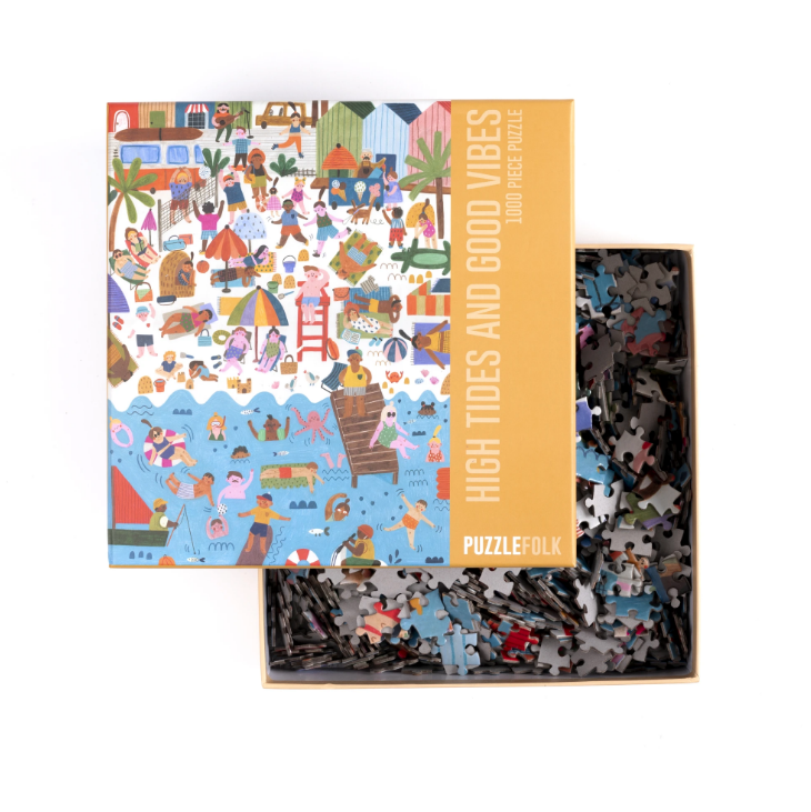 High Tides and Good Vibes 1000 Piece Puzzle