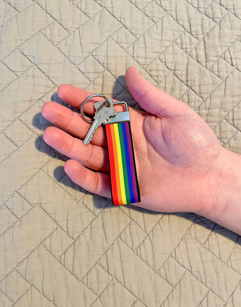 Rainbow Pride Keychain/Wristlet