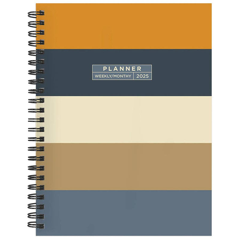 2025 Elemental Stripes Planner - Medium