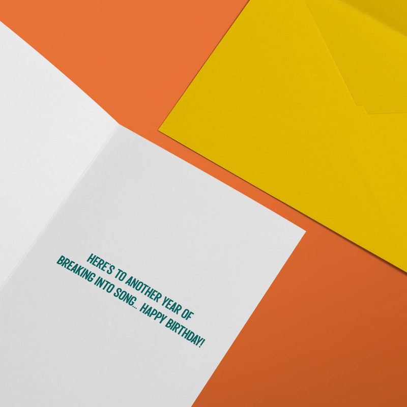 Musicals Make Sense Birthday Card