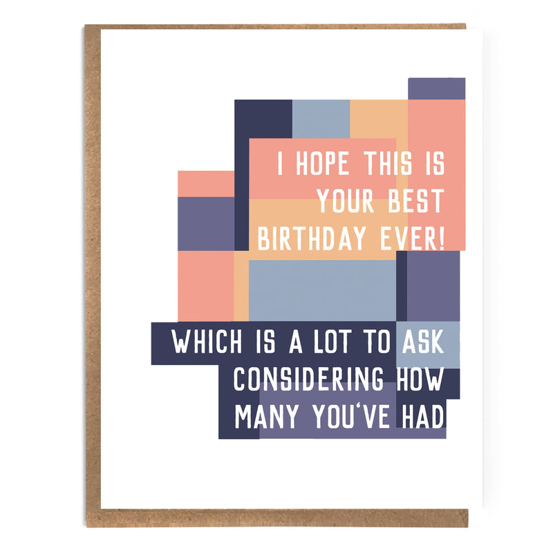 Hope This Is Your Best Birthday Card