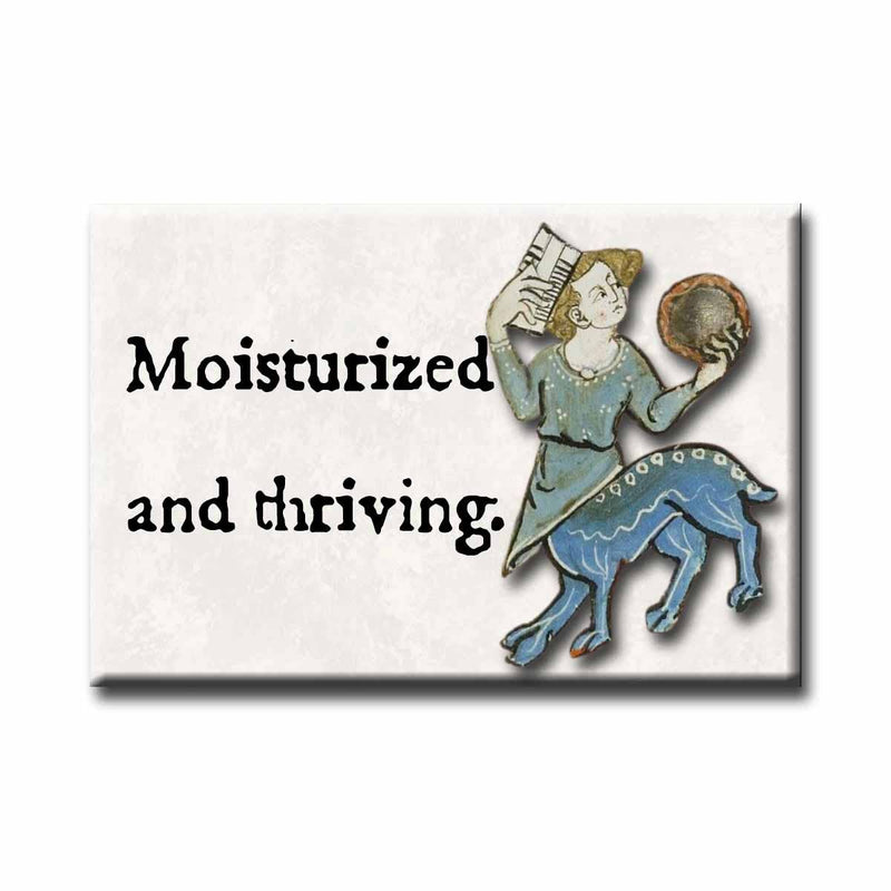 Moisturizer Medieval Marginalia Magnet