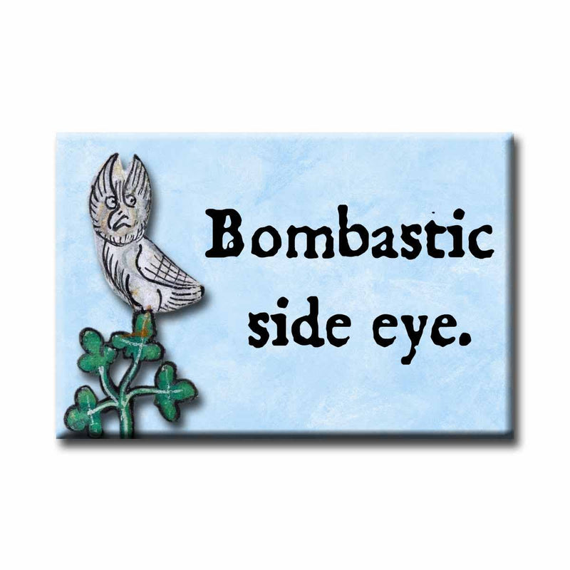 Bombastic Side Eye Medieval Marginalia Magnet