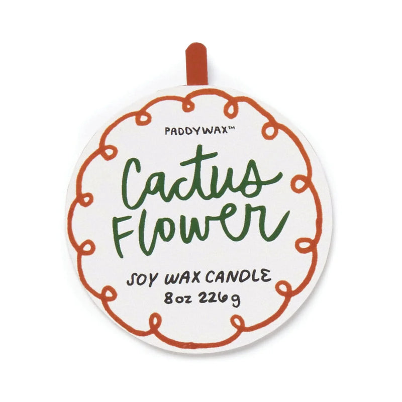 A Dopo 8oz Handpainted Ceramic Candle