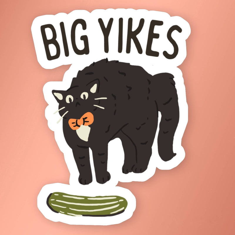 Big Yikes Cat Sticker