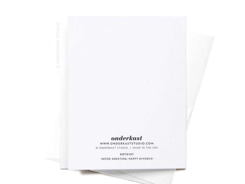 Congrats on Untying the Knot Card