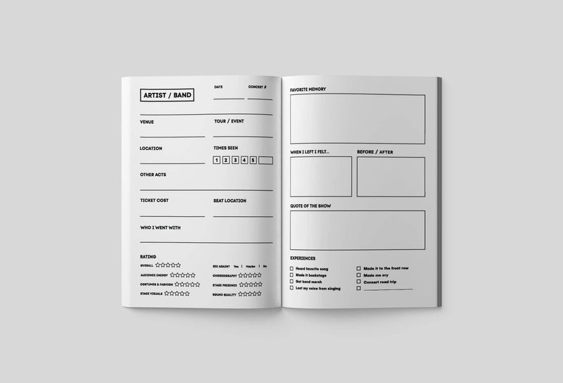 Concerts Remembered: A Concert Journal