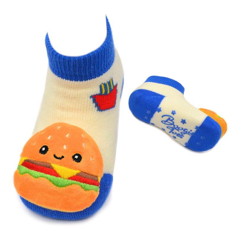 Cheeseburger Boogie Toes Rattle Socks