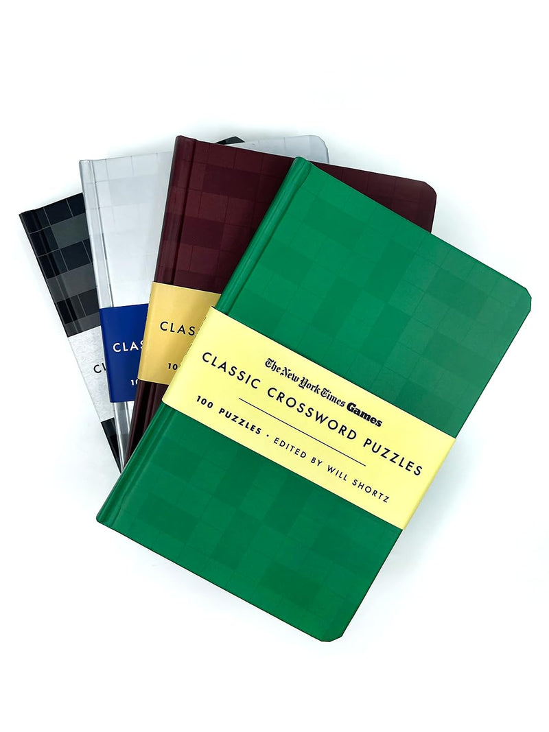 NYT Games Classic Crossword Puzzles (Forest Green and Cream)