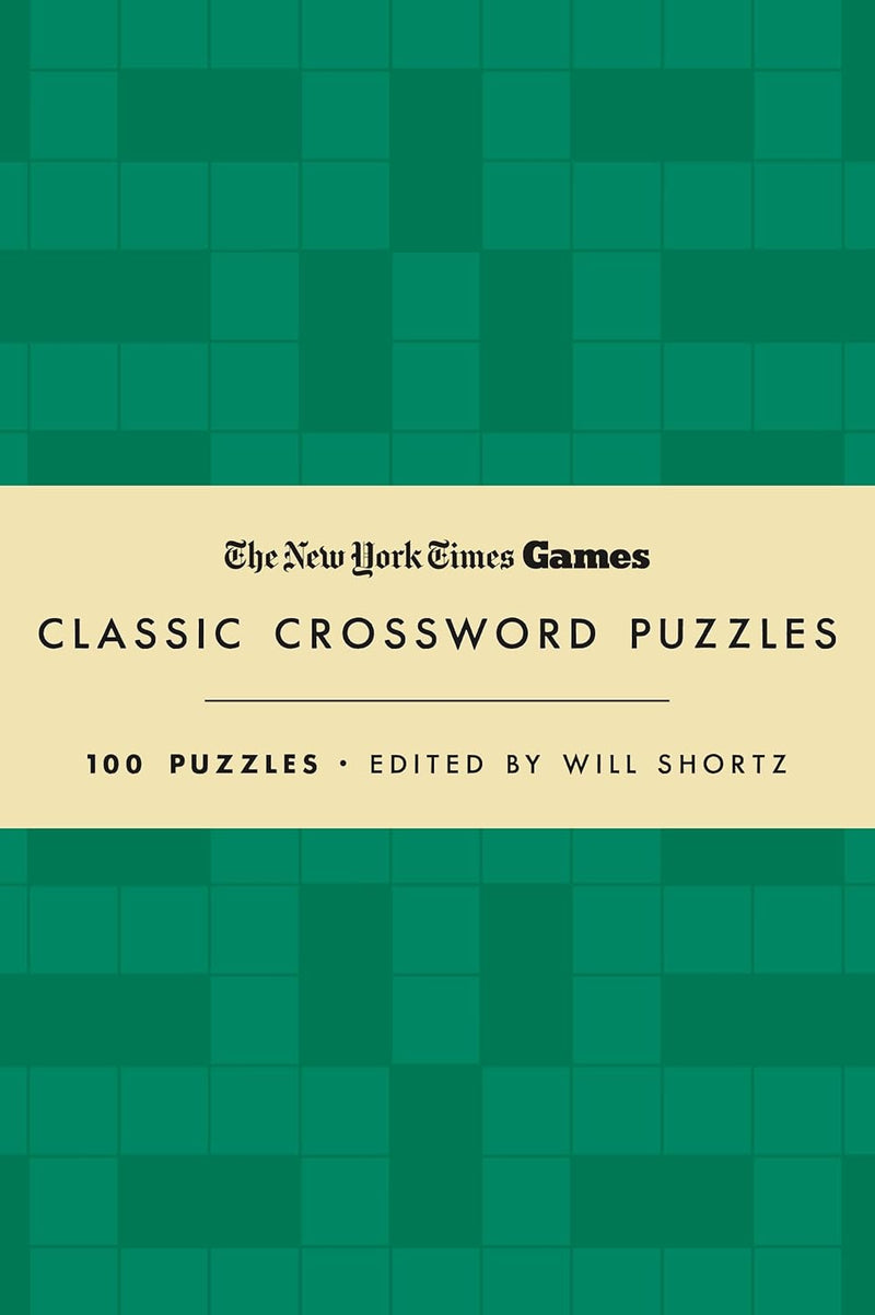 NYT Games Classic Crossword Puzzles (Forest Green and Cream)
