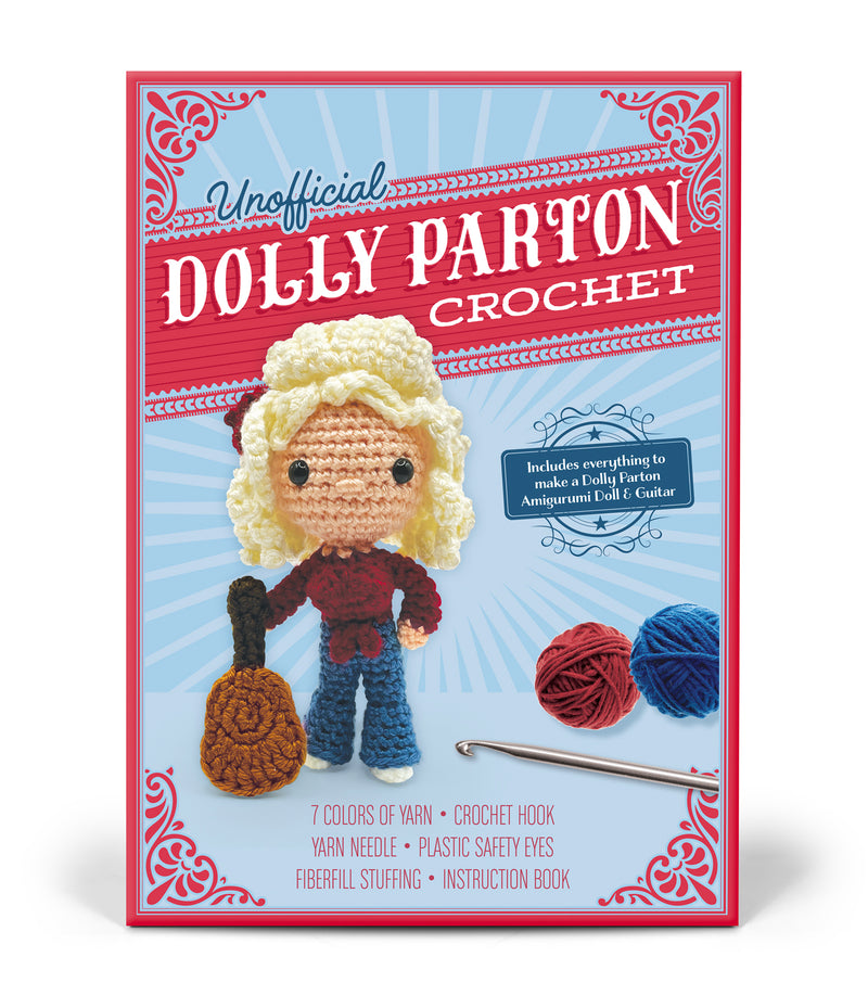 Unofficial Dolly Parton Crochet Book and Kit