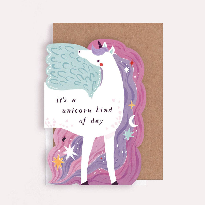 Unicorn Kind of Day Birthday Card