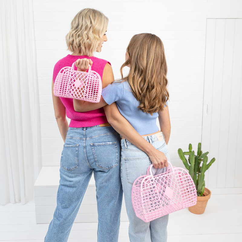 Sun Jellies Retro Basket Jelly Bag - Large