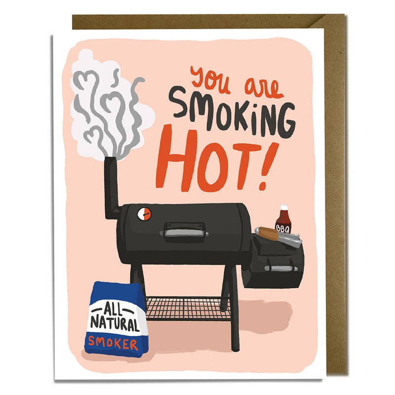 Smoking Hot BBQ Card