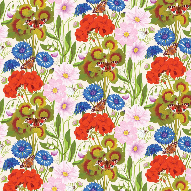 Summer Floral Gift Wrap