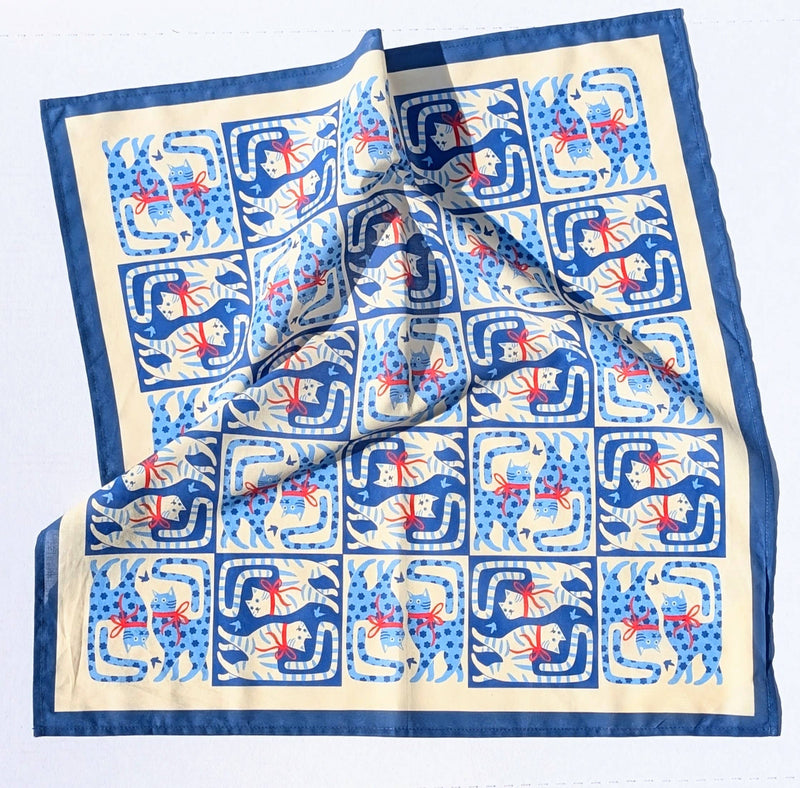 Cat Print Bandana