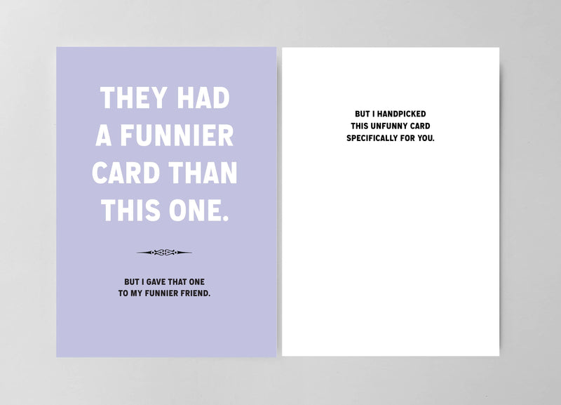 Funnier Birthday Card