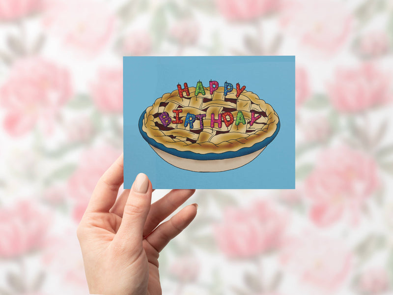 Birthday Pie Card