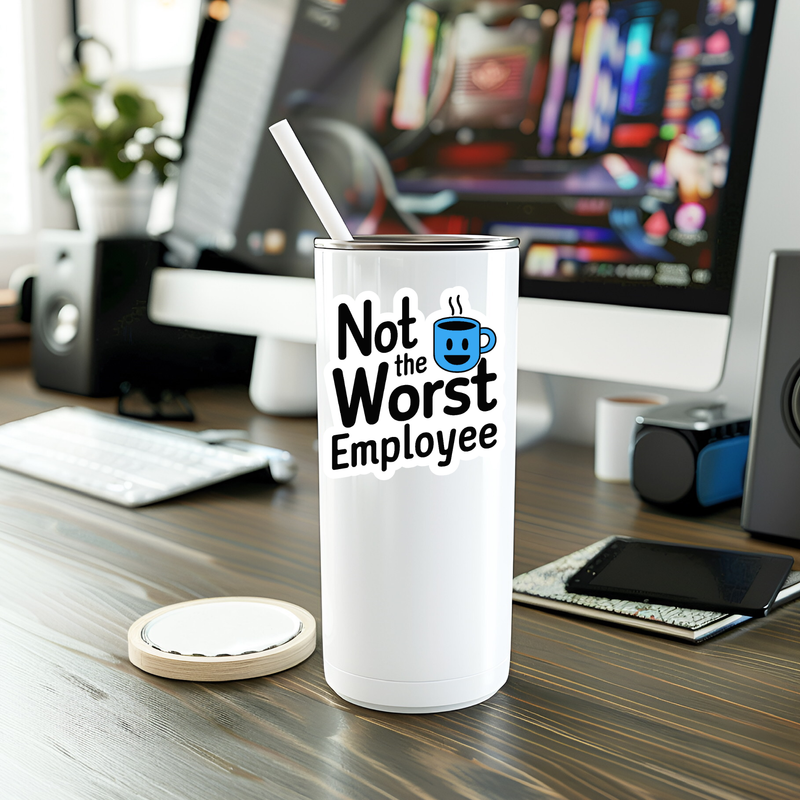 Not The Worst Employee Sticker