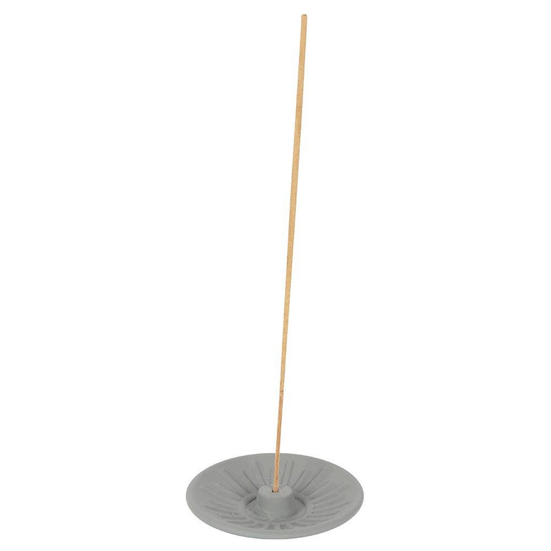 Grey Energy Terracotta Incense Holder