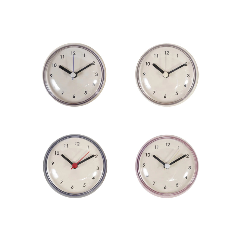 Round Clock with Suction Cup (Assorted)
