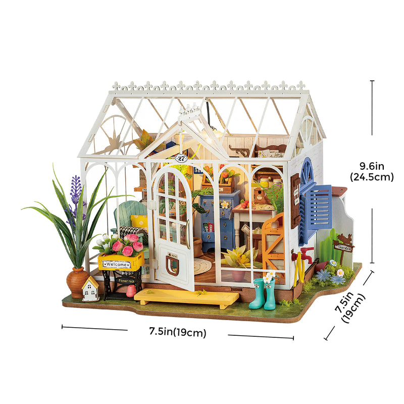 Dreamy Garden House DIY Miniature Kit