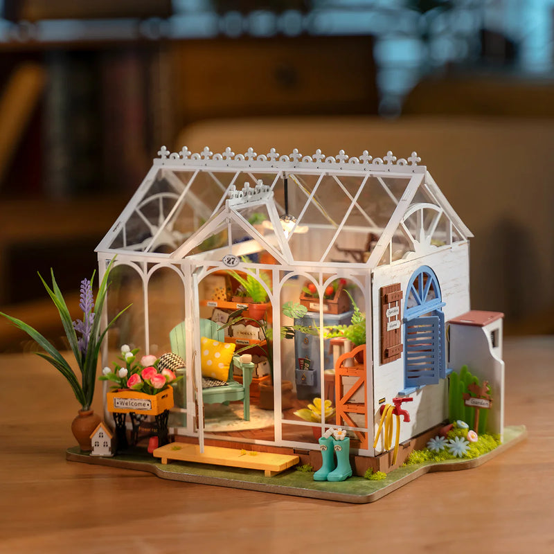 Dreamy Garden House DIY Miniature Kit