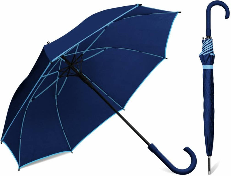 46" Automatic Umbrella with Hook (Assorted)